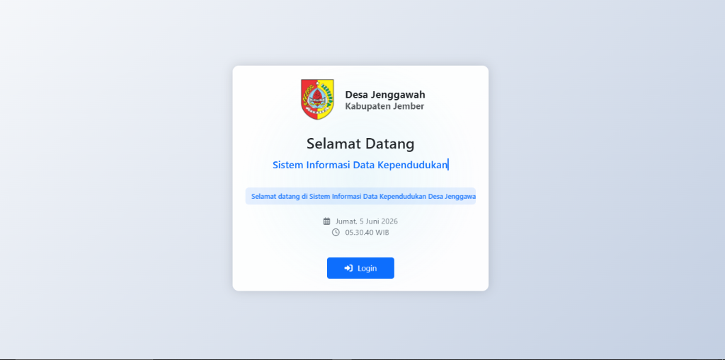 Sistem Kependudukan Jenggawah