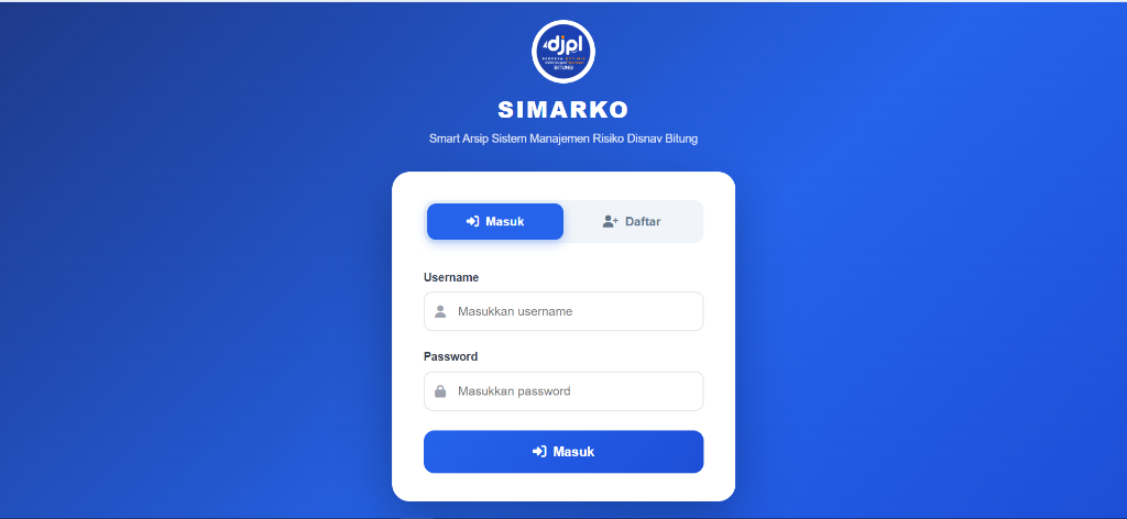 SIMARKO DISNAV Bitung